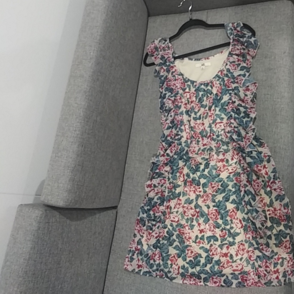 Ruffled flower dress